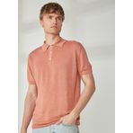 Mr. Mood Mr Compaorta Polo Yaka Pudra Erkek T-shirt