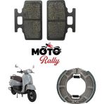 MR MotoRally Mondial Turismo 50i Fren Balata Takımı Ön Ve Arka