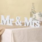 Mr & Mrs Deko Düğün - Ahşap Mr ve Bayan Düğün Dekorasyonu, Gelin ve Damat için Düğün Hediyeleri, Yeni Evli Dekorasyon, Düğün Masa Dekorasyonu Düğün için Mr & Mrs İşareti Dekorasyon Gelin Masası