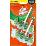 Mr. Muscle Active Clean Klozet Blok Tuvalet Temizleyici Çam Kokulu 2'li Paket 77.2 g