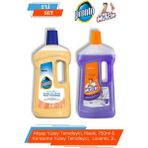 Mr. Muscle Ahşap Yüzey Temizleyici, Klasik, 750ml & Konsantre Yüzey Temizleyici, Lavanta, 1l