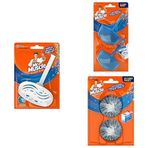 Mr Muscle Okyanus Serinliği 1 Adet Klozet Bloğu + Mr Muscle Aqua Blue 2'li Klozet Bloğu (1 x 2 Adet) + Mr Muscle Rezervuar Blok 2'li Paket (1 x 2 Adet)