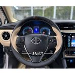 M&R Otokilif Aksesuar Toyota Corolla Tasarım Kombin Orjinal Kaplama Deri Direksiyon Kılıfı