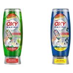 Mr. Oxy Maxima Elde Yıkama Bulaşık Deterjanı Yaban Mersini Kokulu 650 ml + Elma Kokulu 650 ml - 1,3 lt