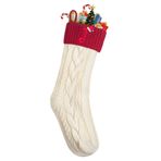 Mr. Pen - Baş Harfli Noel Çorapları, 45,72 cm, J Harfi, Krem, Noel için Kablo Örgü Çorapları, Noel için Kablo Örgü Noel Çorabı, Büyük Çoraplar Noel, Örgü Çoraplar Noel