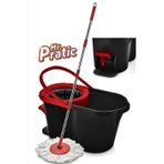 Mr. Pratic Mop Set Temizlik Seti Pedallı Twin Turbo Dönerli Vileda