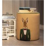 Mr. Rabbıt Puf - Renkli