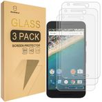 Mr.Shield [3'lü PAKET] LG (Google) Nexus 5X 2015 için tasarlanmıştır En Yeni [Temperli Cam] Ekran Koruyucu [0,3 mm Ultra İnce 9H Sertlik 2,5D Yuvarlak Kenar] Ömür Boyu Değiştirme ile