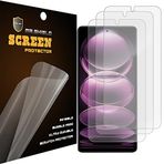Mr.Shield [3'lü Paket] Xiaomi (Redmi Note 12 Pro 5G) / Redmi Note 12 Pro+ / Redmi Note 12 Pro Plus Yansıma Önleyici [Mat] Ekran Koruyucu (PET Malzeme) için tasarlanmıştır