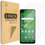 Mr.Shield Cricket Outlast ve AT&T Jetmore ile Uyumlu Ekran Koruyucu [Temperli Cam] [3-PAKET] [9H Sertlikte Japonya Camı]