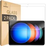 Mr.Shield Xiaomi Pad 6S Pro 12.4 ile uyumlu koruyucu folyo [2 adet] koruyucu cam koruyucu folyo 9H sertlik, HD berraklığında ekran koruyucu folyo