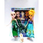 Mrç Happy Every Day Frozen Elsa,anna ve Olaf Et Bebek