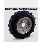 Mrc Mini Traktör Pat Pat Tekeri 400X8 Çapa Makinası Tekeri