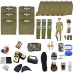 Mrc Tactical 6'lı Kışlık Acemi - Bedelli Askerlik Seti - Askeri Termal Içlik - Fanila - Cüzdanı - Haki - 2XL