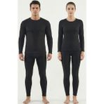 Mrc Tactical Profesyonel Siyah Termal Takım Base Layer Set - Kayak, Outdoor ve Askeri Içlik Ultra Sıcak Kışlık Winter Fest