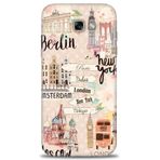 MRCİLETİSİM Kılıf HD Baskılı Kılıf Berlin Set Samsung Galaxy A7 2017 / A720 ile uyumlu