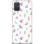 MRCİLETİSİM Kılıf HD Baskılı Kılıf Dondurma ve Karpuz Samsung Galaxy A51 ile uyumlu