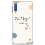 MRCİLETİSİM Kılıf HD Baskılı Kılıf Fragile Samsung Galaxy A7 2018 ile uyumlu