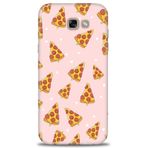 MRCİLETİSİM Kılıf HD Baskılı Kılıf Pizza Dilimleri Samsung Galaxy A7 2017 / A720 ile uyumlu