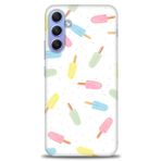 MRCİLETİSİM Kılıf HD Baskılı Kılıf Renkli Dondurmalar Samsung Galaxy A24 ile uyumlu
