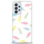 MRCİLETİSİM Kılıf HD Baskılı Kılıf Renkli Dondurmalar Samsung Galaxy A53 5G ile uyumlu