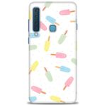 MRCİLETİSİM Kılıf HD Baskılı Kılıf Renkli Dondurmalar Samsung Galaxy A9 2018 ile uyumlu