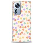 MRCİLETİSİM (mrc-12478) Tam Ekran Koruyucu Kılıf HD Baskılı Kılıf Gülen Yüzler Xiaomi Mi 12 ile uyumlu