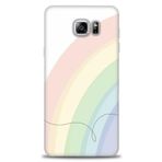 MRCİLETİSİM (mrc-15331) Tam Ekran Koruyucu Kılıf HD Baskılı Kılıf Soft Gökkuşağı Samsung Galaxy Note 5 ile uyumlu