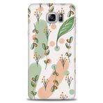 MRCİLETİSİM (mrc-15386) Tam Ekran Koruyucu Kılıf HD Baskılı Kılıf Flower Pattern Samsung Galaxy Note 5 ile uyumlu