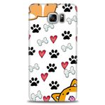 MRCİLETİSİM (mrc-15425) Tam Ekran Koruyucu Kılıf HD Baskılı Kılıf Dog Samsung Galaxy Note 5 ile uyumlu