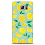 MRCİLETİSİM (mrc-15426) Tam Ekran Koruyucu Kılıf HD Baskılı Kılıf Limon Dilimleri Samsung Galaxy Note 5 ile uyumlu