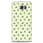 MRCİLETİSİM (mrc-15444) Tam Ekran Koruyucu Kılıf HD Baskılı Kılıf Minik Avakadolar Samsung Galaxy Note 5 ile uyumlu