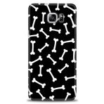 MRCİLETİSİM (mrc-15446) Tam Ekran Koruyucu Kılıf HD Baskılı Kılıf Kemikler Samsung Galaxy Note 5 ile uyumlu