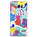 MRCİLETİSİM (mrc-15454) Tam Ekran Koruyucu Kılıf HD Baskılı Kılıf Flowers Samsung Galaxy Note 5 ile uyumlu