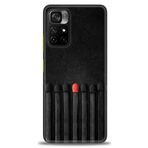 MRCİLETİSİM (mrc-16707) Tam Ekran Koruyucu Kılıf HD Baskılı Kılıf Kibrit Çöpleri Xiaomi Poco M4 Pro 5G ile uyumlu