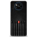 MRCİLETİSİM (mrc-17387) Tam Ekran Koruyucu Kılıf HD Baskılı Kılıf Kibrit Çöpleri Xiaomi Poco X3 NFC ile uyumlu