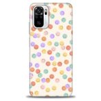 MRCİLETİSİM (mrc-20808) Tam Ekran Koruyucu Kılıf HD Baskılı Kılıf Gülen Yüzler Xiaomi Redmi Note 10 ile uyumlu