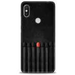 MRCİLETİSİM (mrc-22317) Tam Ekran Koruyucu Kılıf HD Baskılı Kılıf Kibrit Çöpleri Xiaomi Redmi Note 6 Pro ile uyumlu