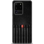 MRCİLETİSİM (mrc-24527) Tam Ekran Koruyucu Kılıf HD Baskılı Kılıf Kibrit Çöpleri Samsung Galaxy S20 Ultra ile uyumlu