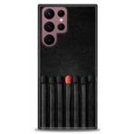 MRCİLETİSİM (mrc-25717) Tam Ekran Koruyucu Kılıf HD Baskılı Kılıf Kibrit Çöpleri Samsung Galaxy S22 Ultra ile uyumlu