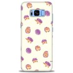 MRCİLETİSİM (mrc-26762) Tam Ekran Koruyucu Kılıf HD Baskılı Kılıf Minik Kirpiler Samsung Galaxy S8 Plus ile uyumlu