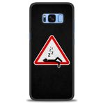 MRCİLETİSİM (mrc-26814) Tam Ekran Koruyucu Kılıf HD Baskılı Kılıf Dream Big Samsung Galaxy S8 Plus ile uyumlu
