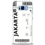 MRCİLETİSİM (mrc-26825) Tam Ekran Koruyucu Kılıf HD Baskılı Kılıf Jakarta Samsung Galaxy S8 Plus ile uyumlu
