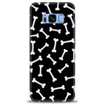 MRCİLETİSİM (mrc-26836) Tam Ekran Koruyucu Kılıf HD Baskılı Kılıf Kemikler Samsung Galaxy S8 Plus ile uyumlu