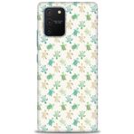 MRCİLETİSİM (mrc-6975) Tam Ekran Koruyucu Kılıf HD Baskılı Kılıf Minik Tosbağalar Samsung Galaxy A91 / S10 Lite ile uyumlu