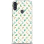 MRCİLETİSİM (mrc-7655) Tam Ekran Koruyucu Kılıf HD Baskılı Kılıf Minik Tosbağalar Samsung Galaxy M11 ile uyumlu