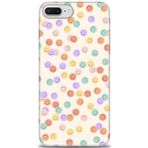 MRCİLETİSİM (mrc10649) Tam Ekran Koruyucu Kılıf HD Baskılı Kılıf Gülen Yüzler iPhone 7 Plus ile uyumlu