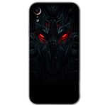 MRCİLETİSİM mrc108404 Vinicius Kılıf Baskılı Kapak Tam Ekran Koruyucu iPhone XR ile uyumlu