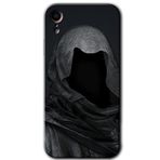 MRCİLETİSİM mrc108555 Death Kılıf Baskılı Kapak Tam Ekran Koruyucu iPhone XR ile uyumlu