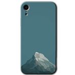 MRCİLETİSİM mrc108587 Alone Mountain Kılıf Baskılı Kapak Tam Ekran Koruyucu iPhone XR ile uyumlu